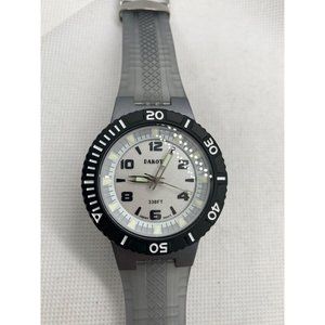 Dakota 330ft Water Resistant Watch Gray Translucent Band